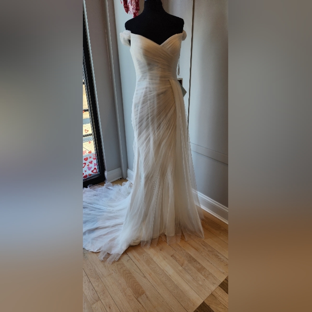 Mori Lee Blu Josette 4101 wedding dress size 10